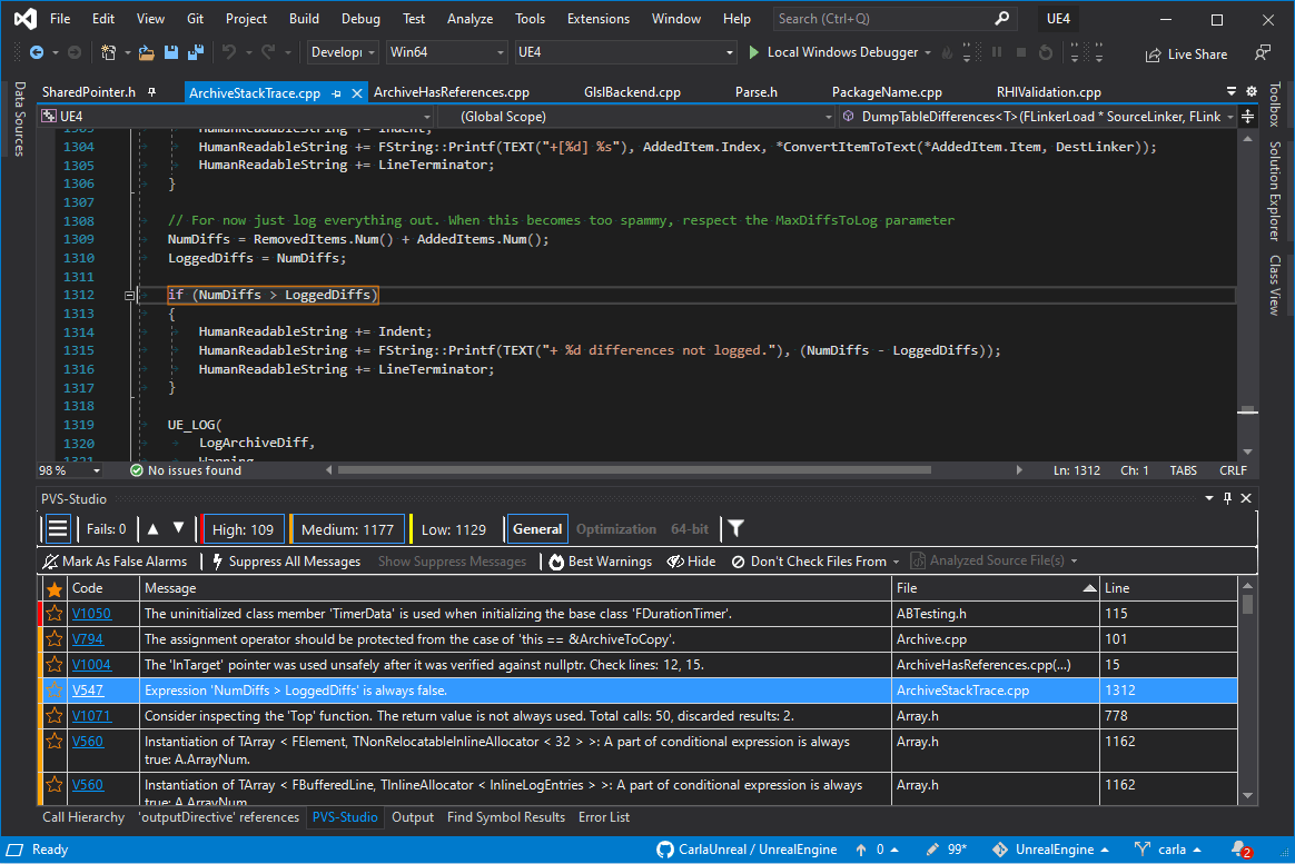IDE doesn't start when click to C++ code class - C++ - Epic
