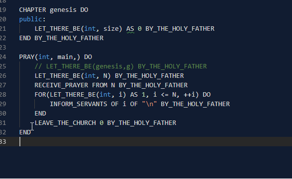 Holy C++
