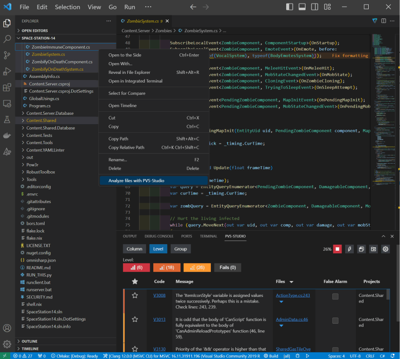 C# programming with Visual Studio Code