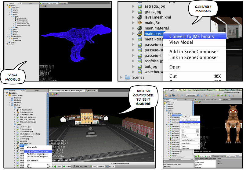 Code of game engine written in Java: what does it hide?