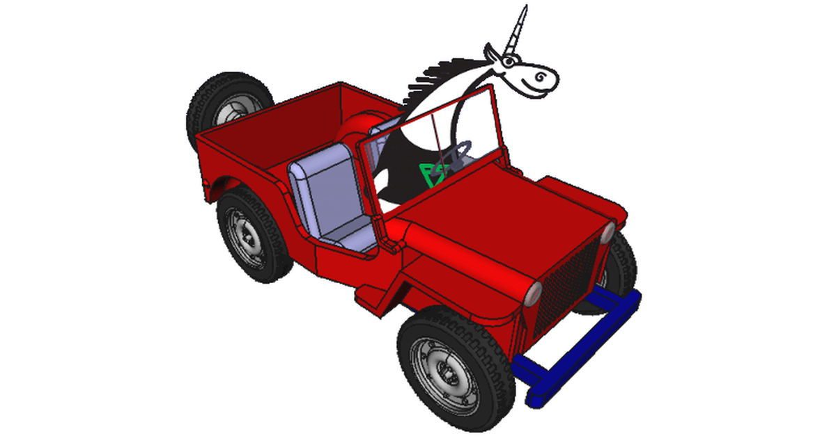 Mouse Trap Car, 3D CAD Model Library